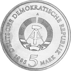 5 Mark DDR 1985 - Dresden, Zwinger