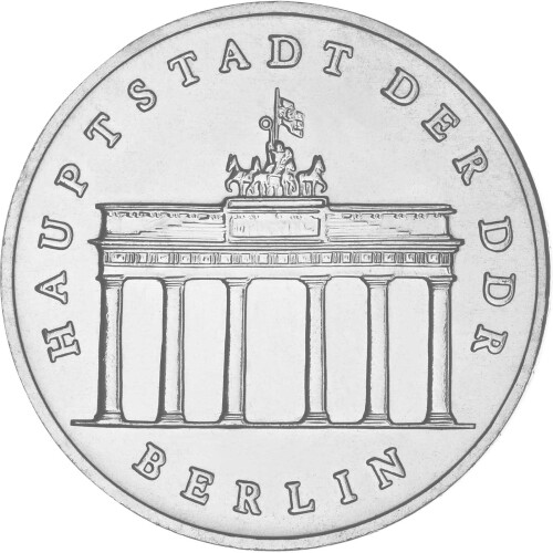 5 Mark DDR 1986 - Berlin Brandenburger Tor