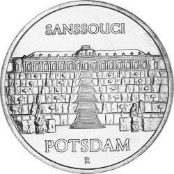 5 Mark DDR 1986 - Potsdam, Sanssouci