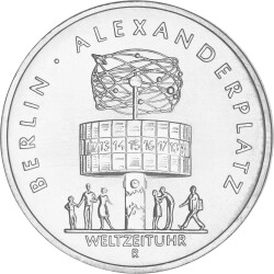 5 Mark DDR 1987 - Berlin, Alexanderplatz