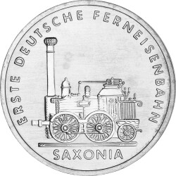 5 Mark DDR 1988 - Ferneisenbahn