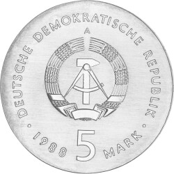 5 Mark DDR 1988 - Ernst Barlach