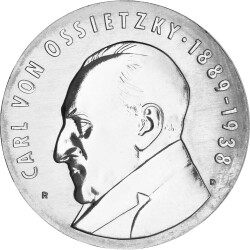 5 Mark DDR 1989 - Carl von Ossietzky