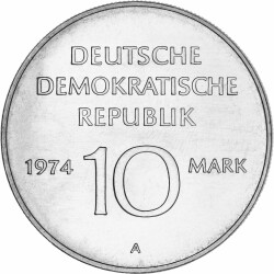 10 Mark DDR 1974 - Wappen der DDR