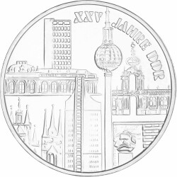 10 Mark DDR 1974 - 25 Jahre DDR Bauten der DDR