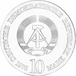 10 Mark DDR 1976 - Carl Maria von Weber