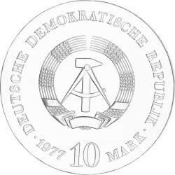 10 Mark DDR 1977 - Otto von Guericke