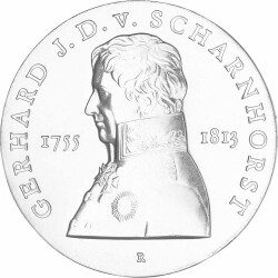 10 Mark DDR 1980 - Gerhard J. D. von Scharnhorst