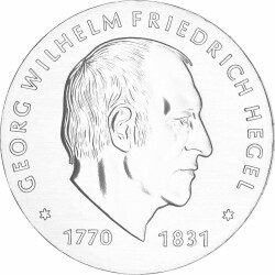 10 Mark DDR 1981 - Georg Wilhelm Friedrich Hegel