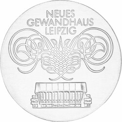 10 Mark DDR 1982 - Neues Gewandhaus Leipzig