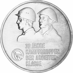 10 Mark DDR 1983 - 30 Jahre Kampfgruppen der Arbeiterklasse