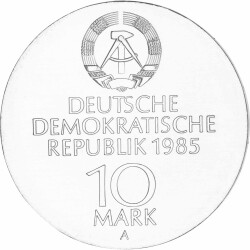 10 Mark DDR 1985 - Wiedereröffnung der Semperoper in...
