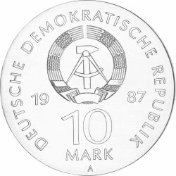 10 Mark DDR 1987 - 750 Jahre Berlin – Schauspielhaus