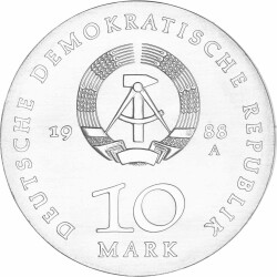 10 Mark DDR 1988 - Ulrich von Hutten