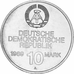10 Mark DDR 1989 - Rat für gegenseitige...