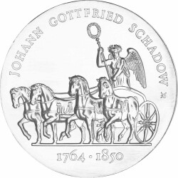 10 Mark DDR 1989 - Johann Gottfried Schadow