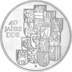 10 Mark DDR 1989 - 40 Jahre Deutsche Demokratische Republik