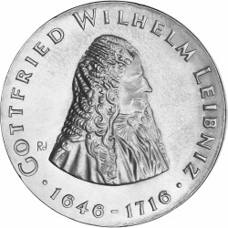 20 Mark DDR 1966 - Gottfried Wilhelm Leibniz