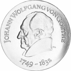 20 Mark DDR 1969 - Johann Wolfgang von Goethe