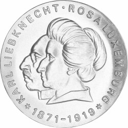 20 Mark DDR 1971 - Karl Liebknecht und Rosa Luxemburg