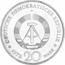 20 Mark DDR 1972 - Friedrich von Schiller