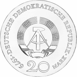 20 Mark DDR 1979 - Gotthold Ephraim Lessing