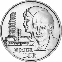 20 Mark DDR 1979 - 30 Jahre Deutsche Demokratische Republik