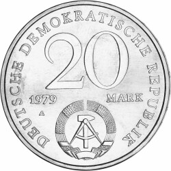 20 Mark DDR 1979 - 30 Jahre Deutsche Demokratische Republik