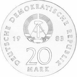 20 Mark DDR 1983 - 500. Geburtstag von Martin Luther