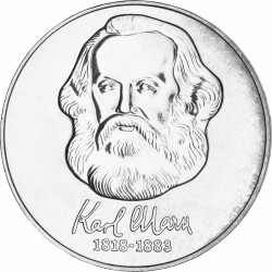 20 Mark DDR 1983 - 100. Todestag von Karl Marx