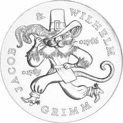20 Mark DDR 1986 - Jacob und Wilhelm Grimm