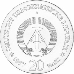 20 Mark DDR 1987 - 750 Jahre Berlin – Stadtsiegel