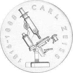 20 Mark DDR 1988 - 100. Todestag von Carl Zeiss