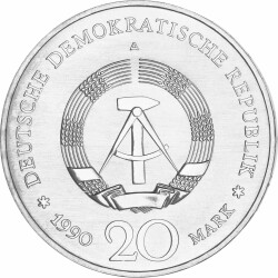 20 Mark DDR 1990 CuNiZi - Öffnung des Brandenburger...