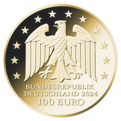 100 Euro Deutschland 2024 Gold st -  Kleist "Der zerbrochne Krug"