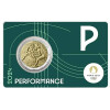 2 Euro Gedenkmünze Frankreich 2024 st - Olympia Herkules - Blister Performance