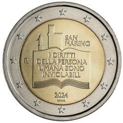 2 Euro Gedenkmünze San Marino 2024 st - 50 Jahre...