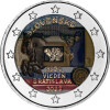 2 Euro Slowakei 2023 - 200 Jahre Pferde Expresspost Wien - Bratislava - coloriert