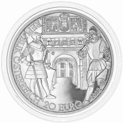 20 Euro Gedenkmünze Österreich 2002 Silber PP -...