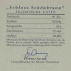 10 Euro Gedenkmünze Österreich 2003 Silber PP - Schloss Schönbrunn