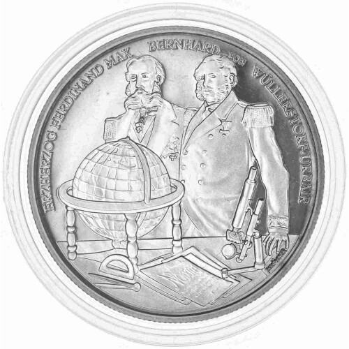 20 Euro Gedenkmünze Österreich 2004 Silber PP - SMS Novara