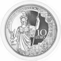 10 Euro Gedenkm&uuml;nze &Ouml;sterreich 2005...