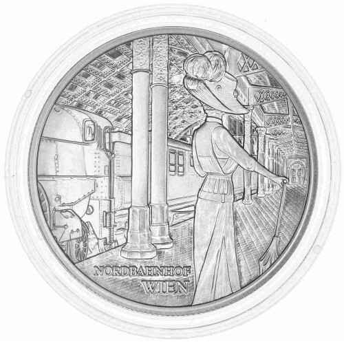 20 Euro Gedenkmünze Österreich 2008 Silber PP - Die "Belle Epoque"