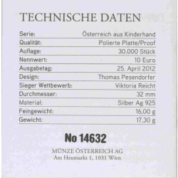 10 Euro Gedenkmünze Österreich 2012 Silber PP - Steiermark
