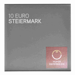 10 Euro Gedenkmünze Österreich 2012 Silber PP - Steiermark