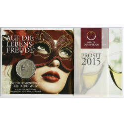 5 Euro Gedenkmünze Österreich 2015 Silber hgh -...