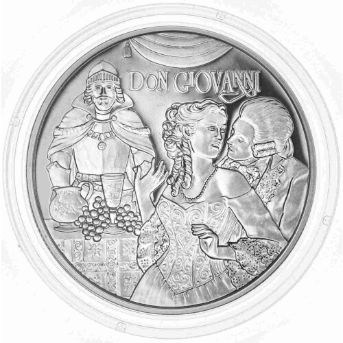 20 Euro Gedenkmünze Österreich 2016 Silber PP - Mozart - Das Genie