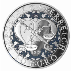 10 Euro Gedenkmünze Österreich 2017 PP Silber -...