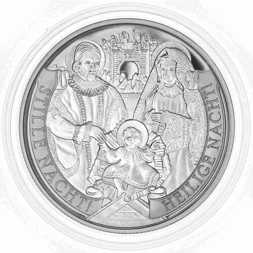20 Euro Gedenkmünze Österreich 2018 Silber PP - 200 Jahre Stille Nacht