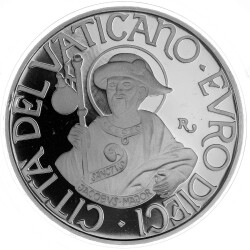 10 Euro Gedenkmünze Vatikan 2023 Silber PP - 12...